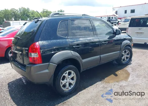 2009 Hyundai Tucson Se from USA, damaged, VIN KM8JN72D19U114475
